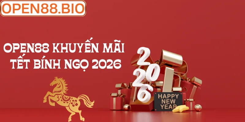 Thành viên OPEN88 nhận lì xì khuyến mãi Tết Bính Ngọ